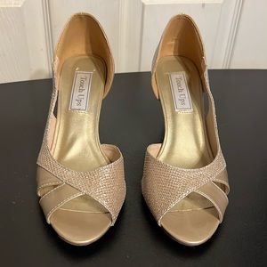 Touch Ups Heels in Champagne